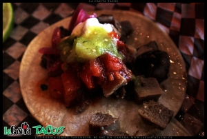 Awesome Fat Free Beef Tongue Taco in Vancouver BC