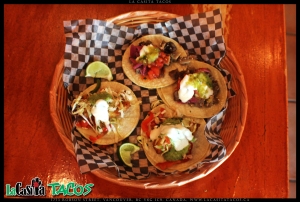 Four Taco Basket For Ten Dollars Only in West End Vancouver BC